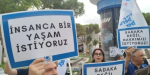 ONURLU YAŞAMI ALACAĞIZ! Ücretler küçüldü, geçim ihtiyaç tutarları büyüdü; Hala anlamıyor musunuz? GEÇİNEMİYORUZ!