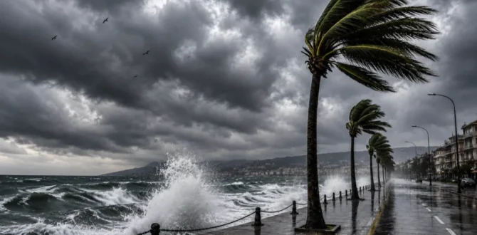 TRABZON İÇİN METEOROLOJİK UYARI! Fırtına bekleniyor